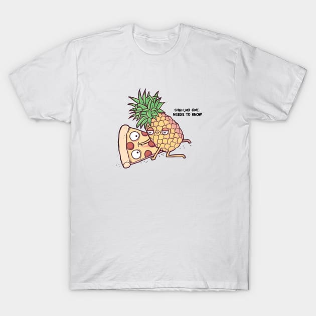 Demetri's Pineapple Pizza shirt T-Shirt by GeekGiftGallery